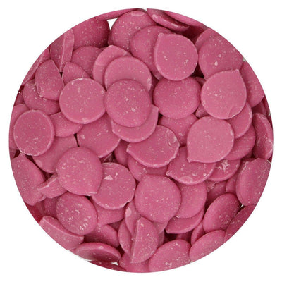 Déco Melts 250g Rose - Goût Framboise - FUN CAKES