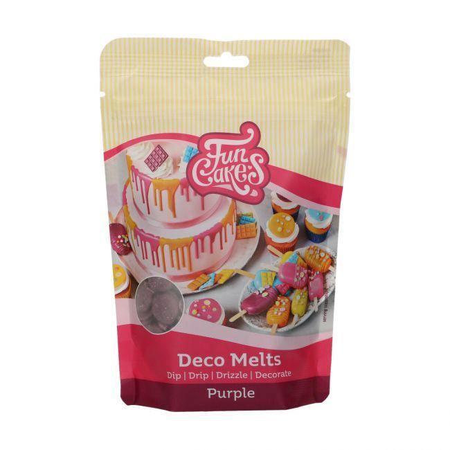 Déco Melts 250g Violet - FUN CAKES