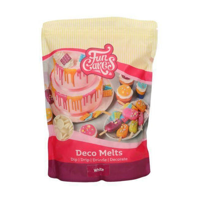 Déco Melts - Blanc - FUN CAKES