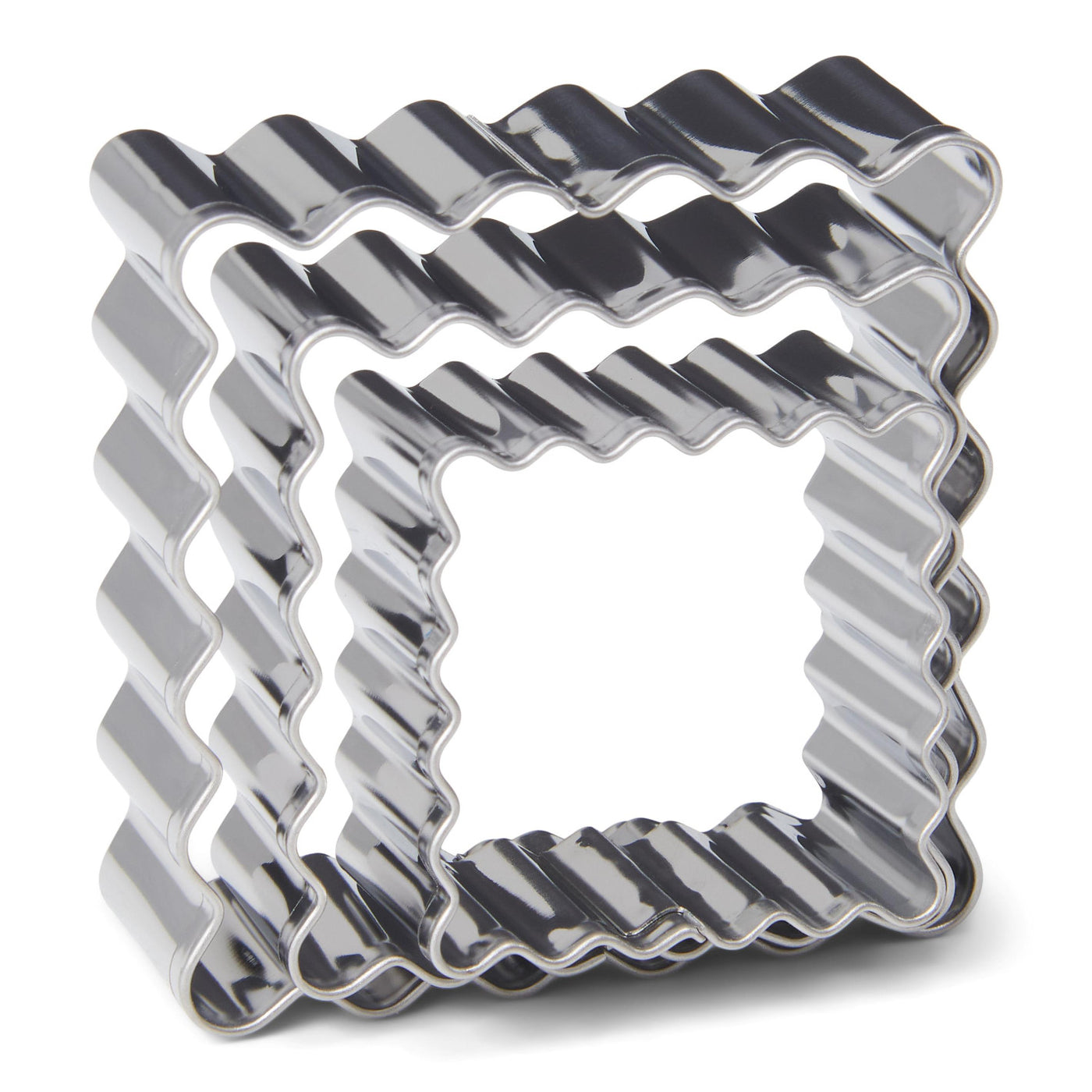 Set/3 Square Biscuit Cutters