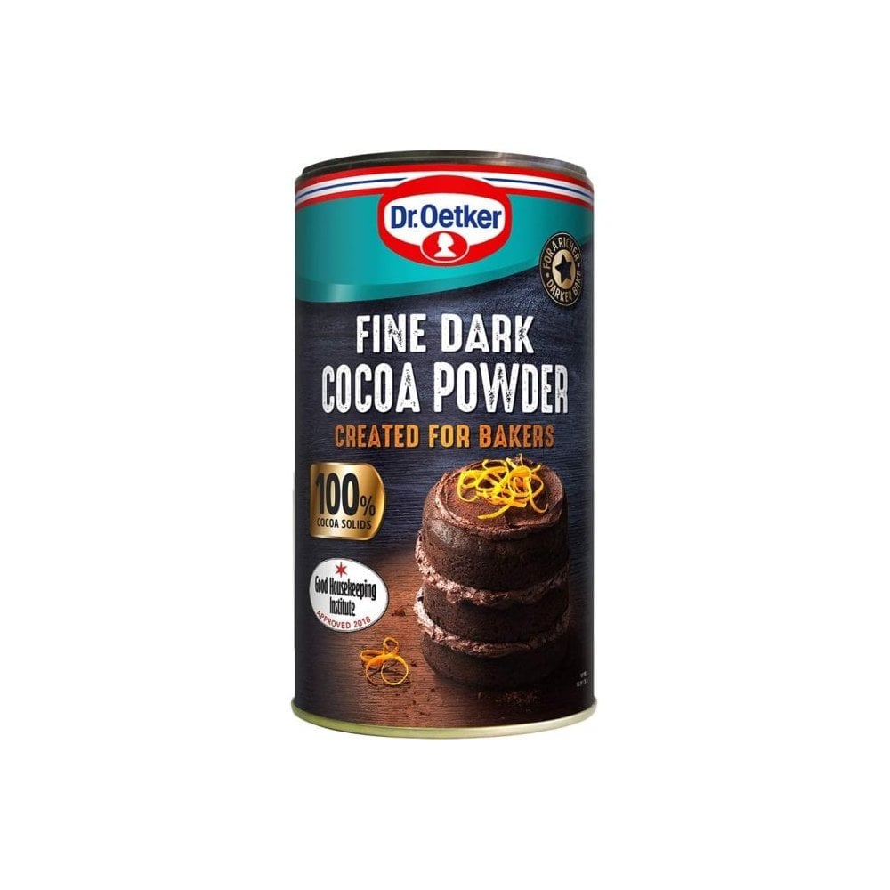 100% Fine Dark Cocoa Powder 190g