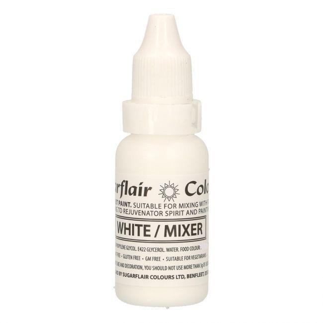 Droplet Peinture / Colorant - Blanc 14ml - SUGARFLAIR