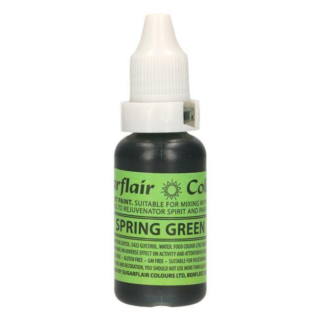 Droplet Peinture / Colorant - Spring Green 14ml - SUGARFLAIR