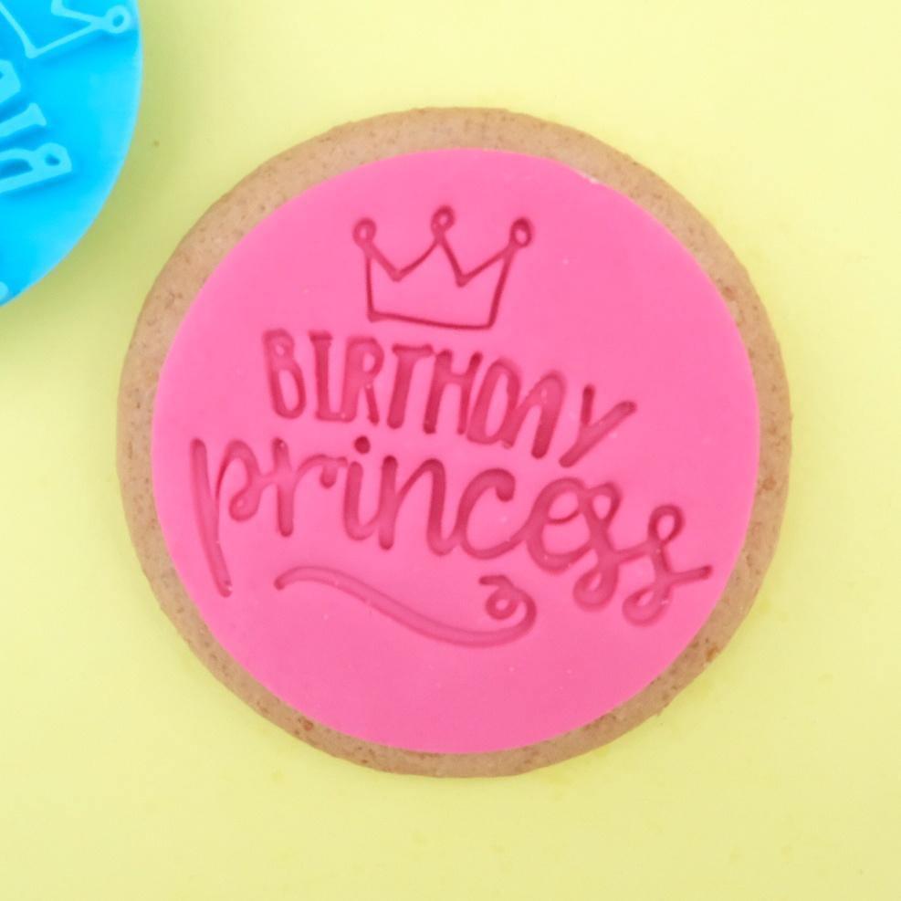 Sweet Stamp - Birthday Princess - Biscuit/Cupcake Embosser - Patissland