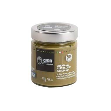 Pâte à tartiner pistache Pariani 50% en pot de 200g