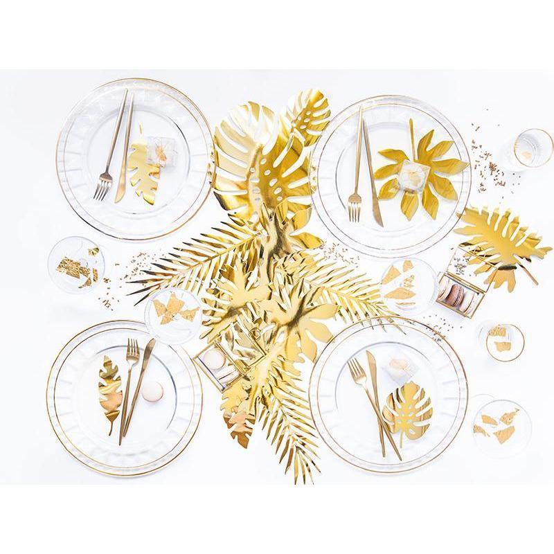 Feuilles Tropicales Gold - PARTY DECO