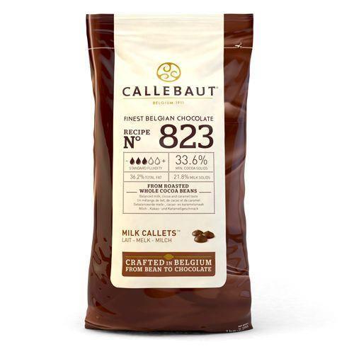 Fèves Callebaut - Chocolat au Lait 33,6% - 1KG - Patissland