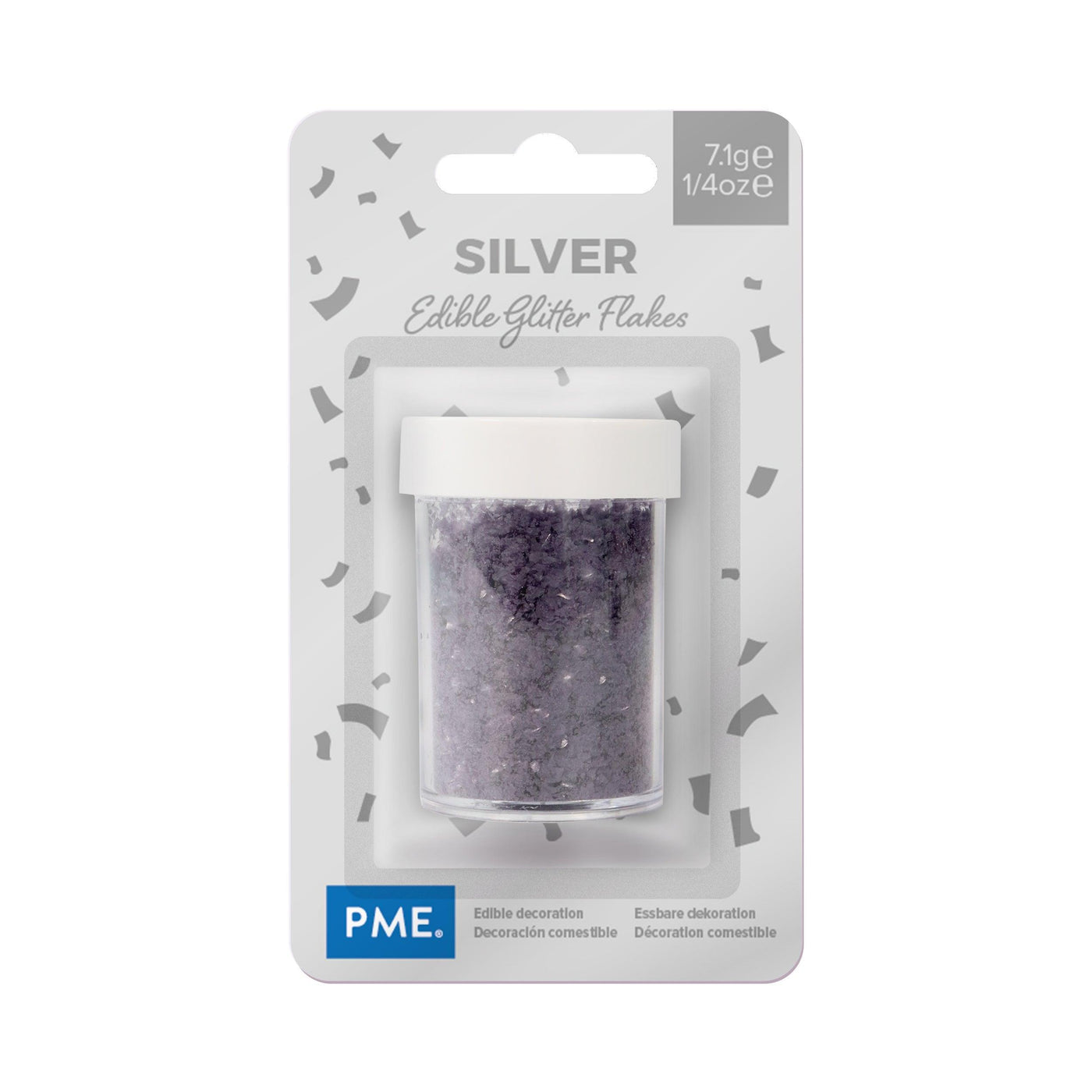 Flocons pailletés Silver / Purple - PME