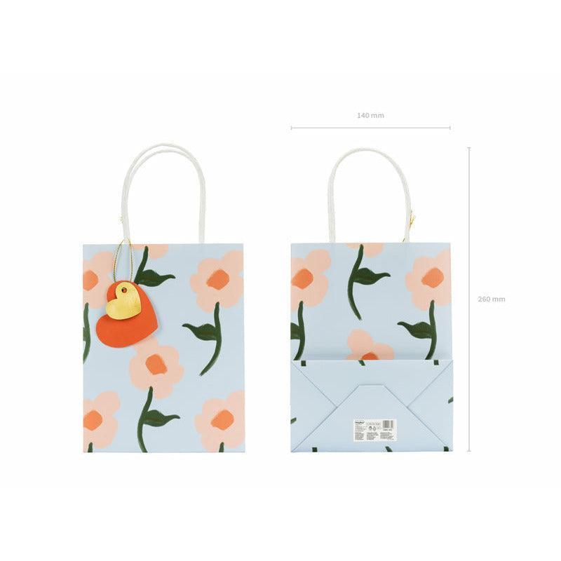 Gift Bag - Flowers - PARTY DECO