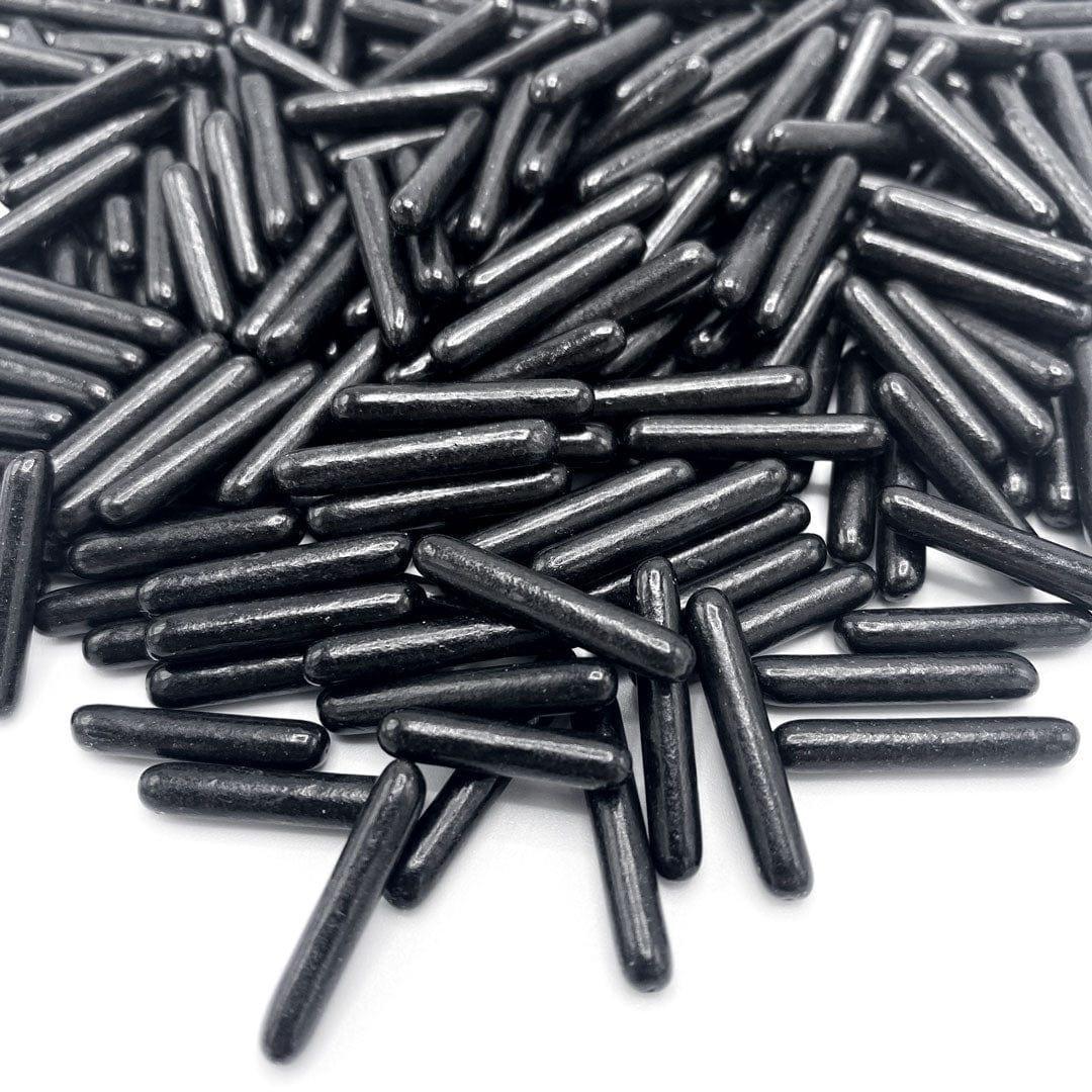 Happy Sprinkles - Black Rods 90g - HAPPY SPRINKLES