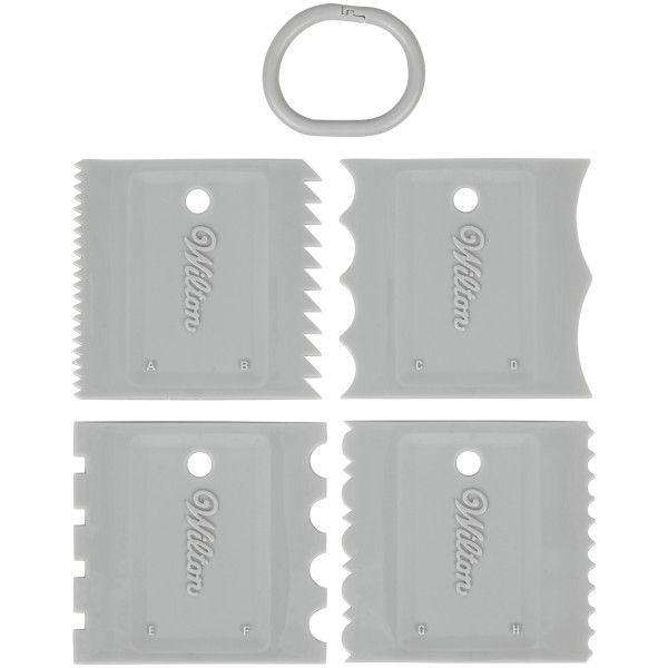 Set/4 Icing Combs