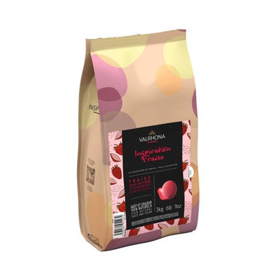 Inspiration Fraise - Pistoles 3kg - VALRHONA