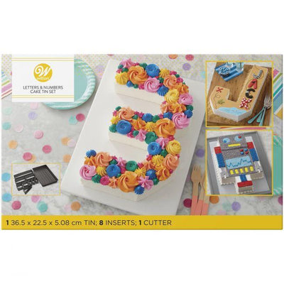Kit Number Cake / Letter Cake _ WILTON