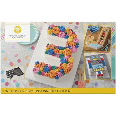 Kit Number Cake / Letter Cake - WILTON