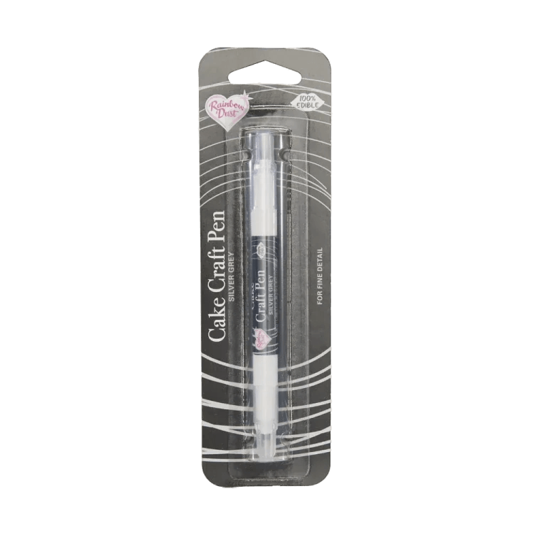 Marker Alimentaire Gris Silver - RAINBOW DUST