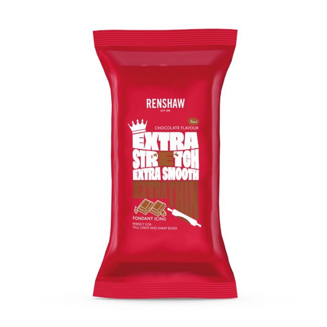 Renshaw Sugar Paste - 1kg Marron Choco EXTRA