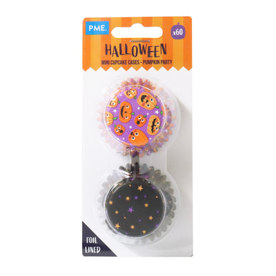 Mini Caissettes à Cupcakes Halloween - Pumpkins Party (60pcs) - PME