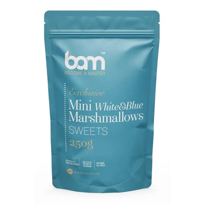 Mini Guimauves - White & Blue 250g - BAM