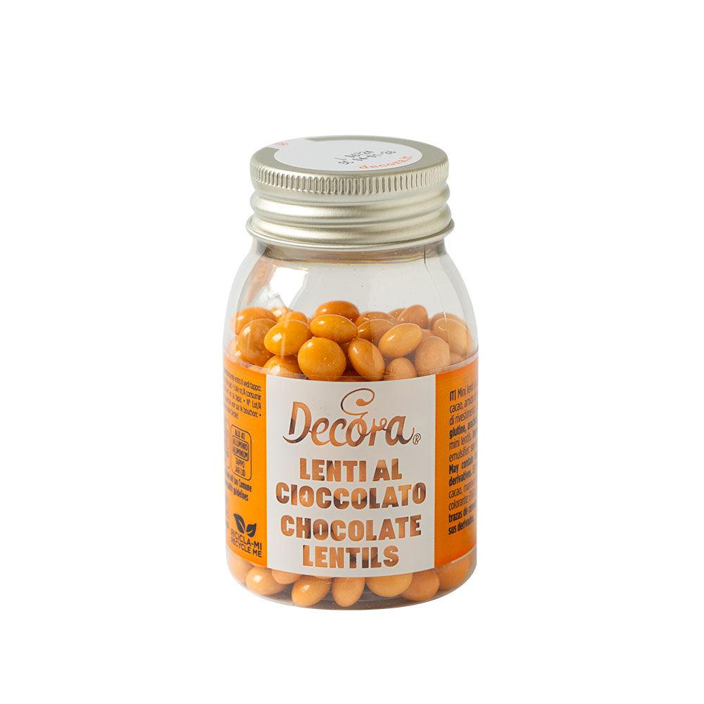 Mini Milk Chocolate Lentils - 80g (color of your choice)