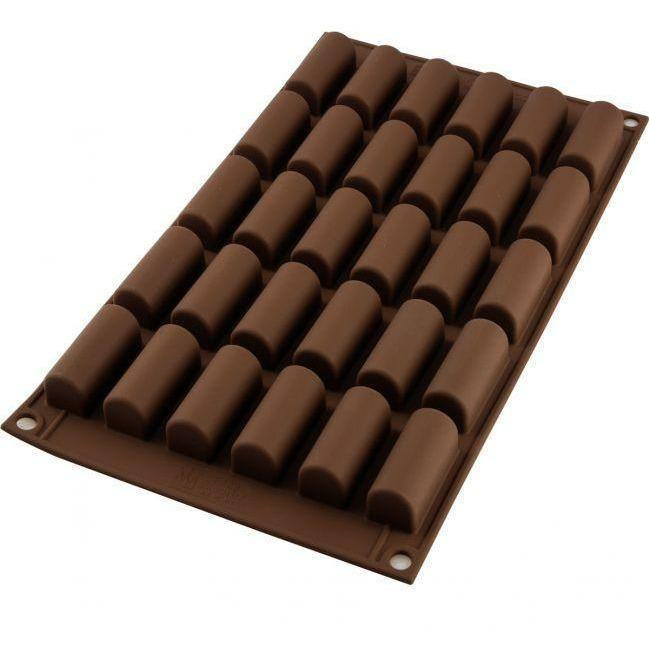 Moule à chocolat - Mini Bûche - Silikomart - Patissland