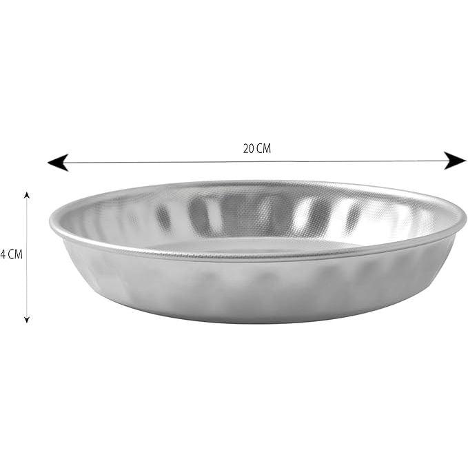 Moule A Tarte 20 Cm Inox 18/10 - STEEL PAN