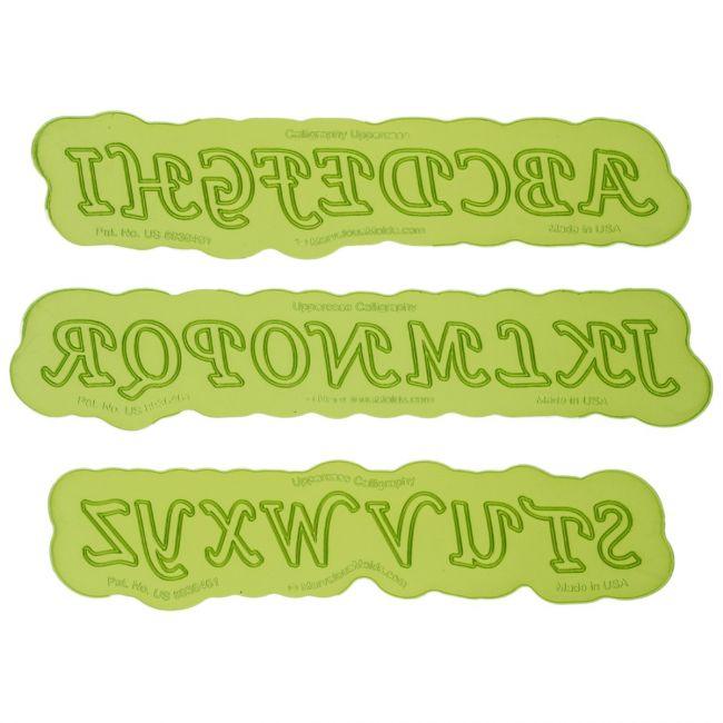 Moule Marvelous - Calligraphy Uppercase - MARVELOUS MOLDS