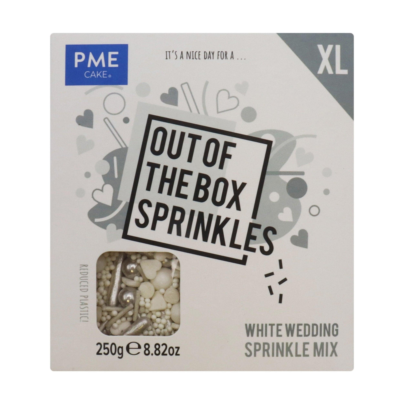 Out of the Box Sprinkles - White Wedding - PME