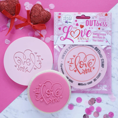 OUTboss - I Love You Heart - SWEET STAMP