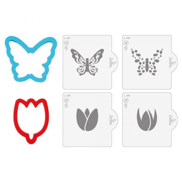 Kit Papillon et Tulipe