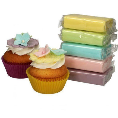 Pâte à Sucre Multipack Pastel 5x100g - FUN CAKES