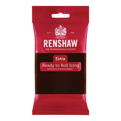 Pâte à Sucre Renshaw - 250g Marron Choco EXTRA - RENSHAW