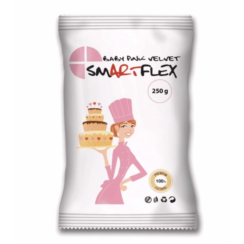 Pâte à Sucre SmartFlex rose