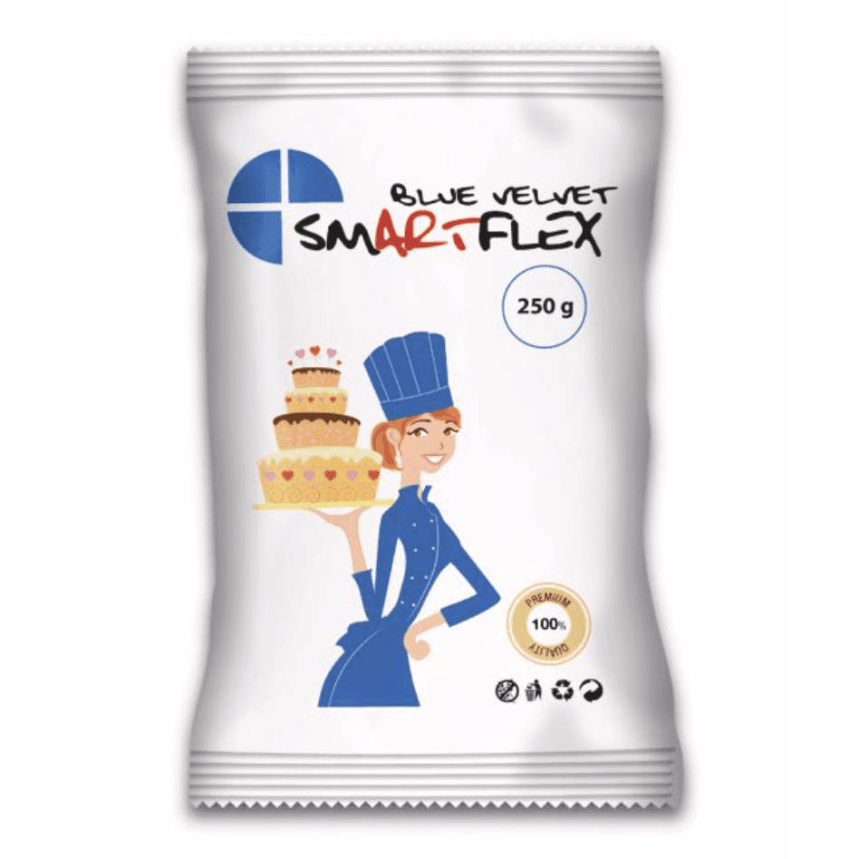 Pâte à Sucre SmartFlex bleu