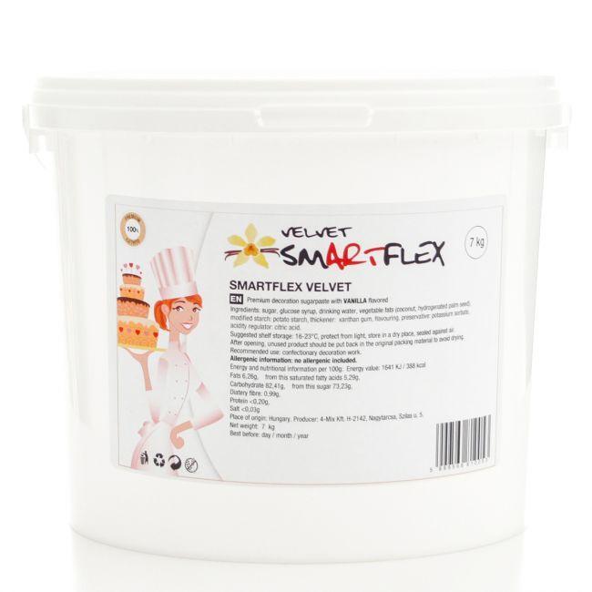 Pâte à Sucre SmartFlex vanille 7kg