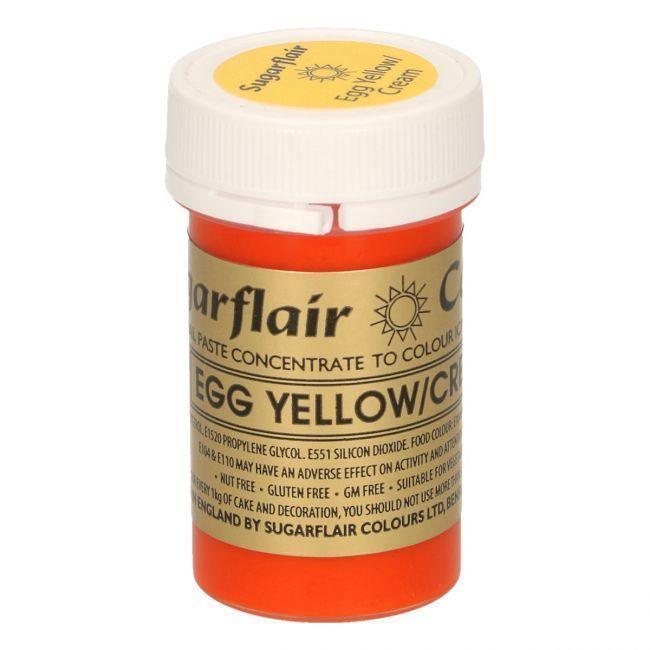 Pâte colorante - Egg Yellow / Cream - SUGARFLAIR