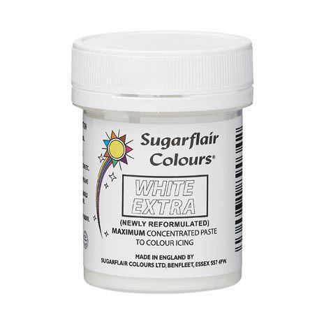 Pâte Colorante - Max White Extra 42g - SUGARFLAIR