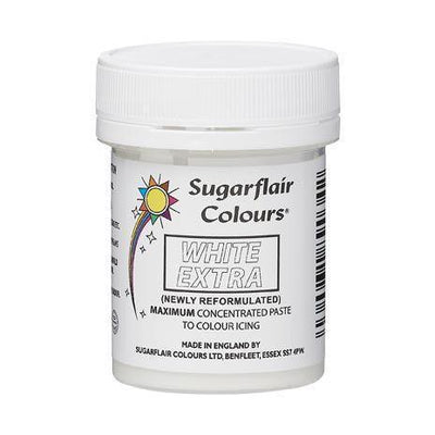 Pâte Colorante - Max White Extra 42g - SUGARFLAIR