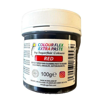 Pâte colorante - Red Extra 100g - SUGARFLAIR