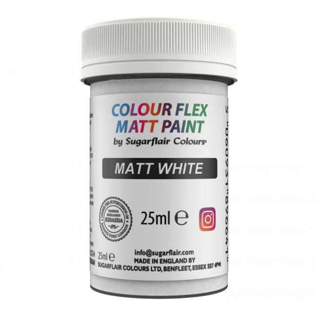 Peinture Effet Mat Blanc - SUGARFLAIR