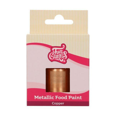 Peinture Metallic Copper 30ml - FUN CAKES