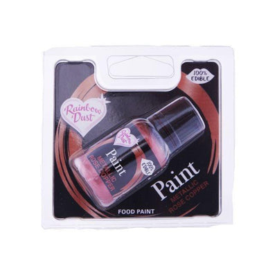 Peinture Metallic Rose Copper - RAINBOW DUST