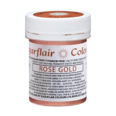 Peinture pour Chocolats - ROSE GOLD - SUGARFLAIR