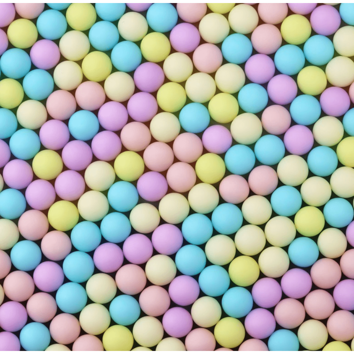 Perles - Mix de Couleurs - PASTRY COLOURS