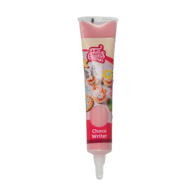 Choco Writing Tube 25 g - Pastel Pink