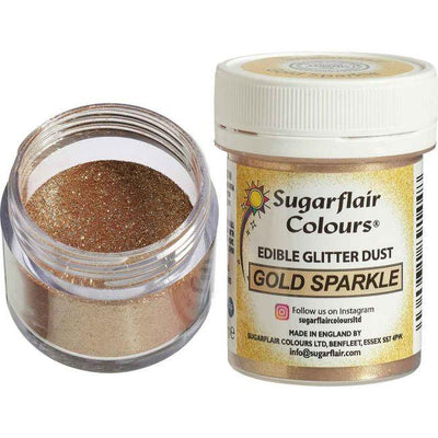 Poudre Alimentaire Scintillante Gold Sparkle - SUGARFLAIR