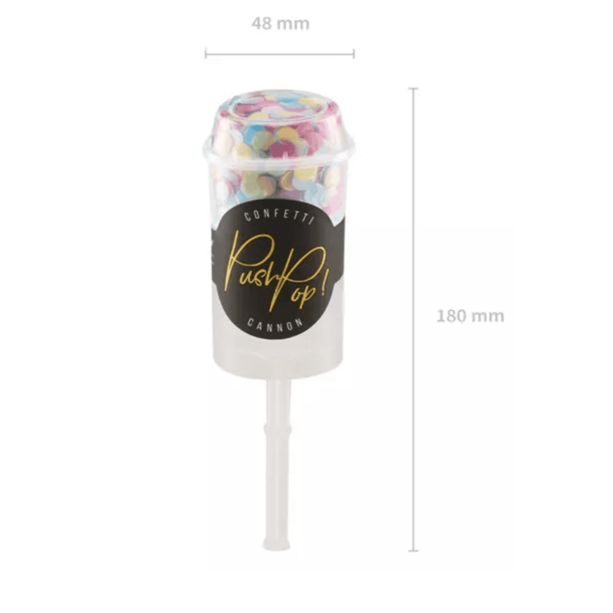 Push Pop Confettis Mix - PARTY DECO