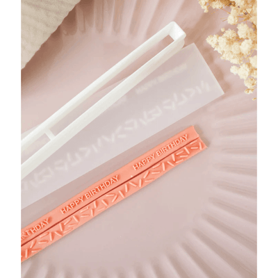 Rainbow Sticks - Happy Birthday & Confettis - OH MY COOKIE