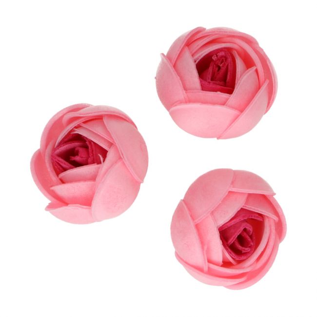 Set/6 Roses in Edible Papier