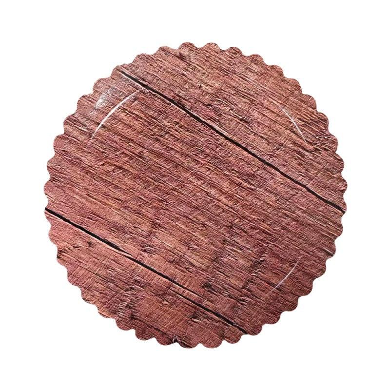 Round Sole - Wood Effect