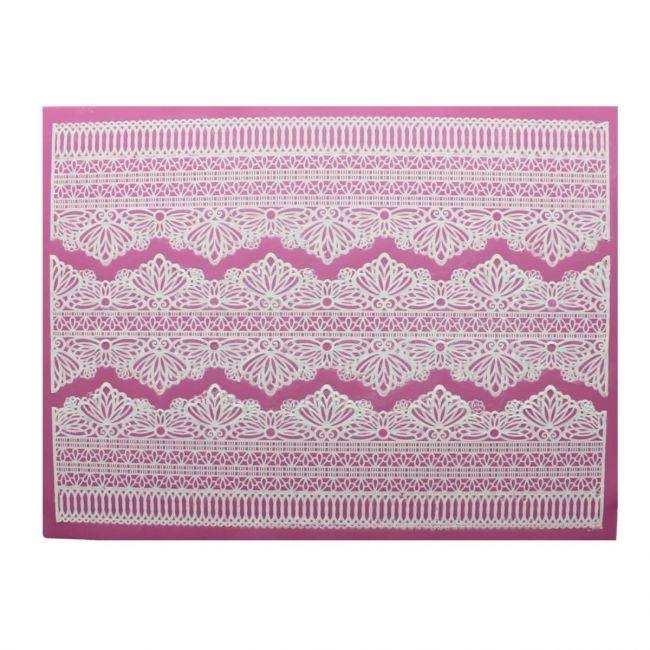 Lace rug - Serenity 3D Large